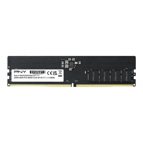 PNY Pamięć 8GB DDR5 4800 DIMM BULK MD8GSD54800-BLK