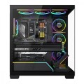 MODECOM Obudowa PC VOLCANO STELLAR PLUS ARGB MIDI 8F Czarna