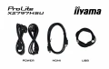 IIYAMA Monitor  ProLite 27 cali X2797HSU-B1  IPS,FHD,HDMI,DP,120Hz,350CD,2xUSBv3.2,  2xUSB-C, GW 5lat