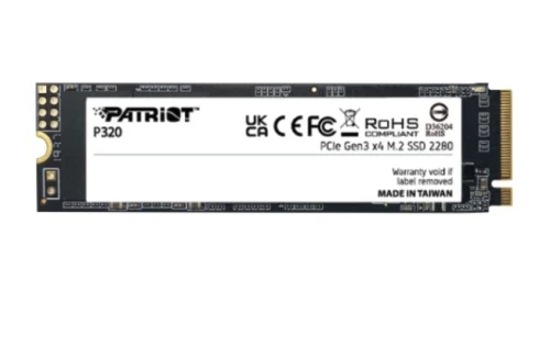 Patriot Dysk SSD 512GB P320 PCIe M.2 Gen3 x4 NVMe 3000/2200MB/s
