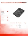Verbatim Dysk zewnętrzny SSD Store N Go 1TB 2,5" USB-C 3.2 Czarny 53230