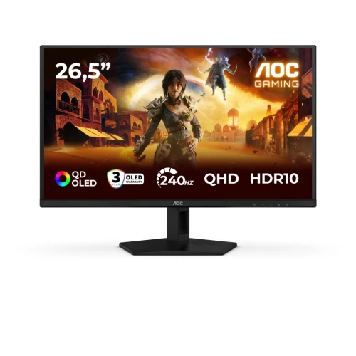 AOC Monitor 26.5 cala Q27G41ZDF QD-OLED 240Hz HDMIx2 DP - Bit Computer