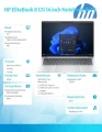 HP Inc. Notebook EliteBook 8 G1i U5-225U 512GB/16GB/W11P/14.0   C51G7ET