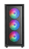 TACENS Obudowa MARS MC-AIR BLACK ATX 4x FRGB fan
