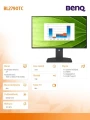Benq Monitor 27 cali BL2790TC LED 5ms/IPS/HDMI/144Hz