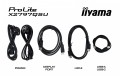 IIYAMA Monitor 27 cali X2797QSU-B1 IPS,QHD,HDMI,DP,350cd, 75Hz, 4x USB, bezramkowy