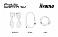 IIYAMA Monitor 27 cali XB2797HSU-W1 IPS, FHD, HDMI, DP, 120Hz, 2xUSBv3.2, 2xUSB-C, 350 CD, x2W, HAS 150/PIVOT, Biały