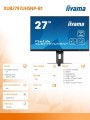IIYAMA Monitor 27 cali XUB2797UHSNP-B1 + Norton Small Business card 250G PL