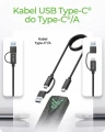 IcyBox Obudowa dysku IB-1805ML-CU31 NVMe M.2 SSD, RGB oświetlenie