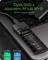 IcyBox Obudowa dysku IB-1806MT-CU31 M.2 NVMe SSD 10 Gbps
