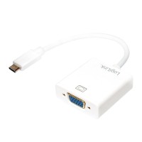 LogiLink Adapter USB-C 3.1 do VGA 1080p,Mac OSX, Chrome OS