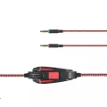 MODECOM VOLCANO MC-831 RAGE CZERWONE SŁUCHAWKI NAGŁOWNE Z MIKROFONEM