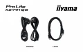 IIYAMA Monitor 27 cali X2791QS-B1 IPS, QHD, 120Hz, HDMI, DP, 2xUSB, 1500:1, 350cd, 2x2W, cienka ramka z 4 stron