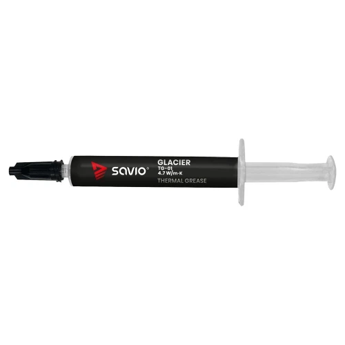 Savio Pasta termoprzewodząca GLACIER TG-01 4.7W/m-K, 2g