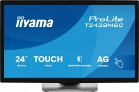IIYAMA Monitor 24 cale T2438MSC-B2 IPS,FHD,DP,HDMI,2x2W,2xUSB,600(cd/m2),   10pkt.7H,IP1X(FRONT),PION/POZIOM