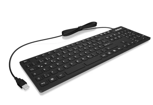 KEYSONIC Klawiatura KSK-8030IN(US) 105 klawiszy, IP68