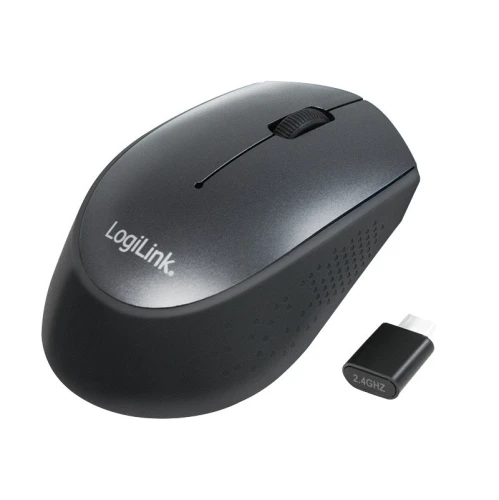 LogiLink Mysz bezprzewodowa 2.4GHz, USB-C, optyczna