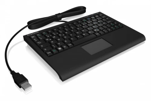 KEYSONIC Klawiatura mini ACK-3410(US) touchpad, USB