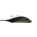 Trust Mysz gamingowa GXT109P Felox biała
