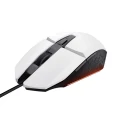 Trust Mysz gamingowa GXT109P Felox biała