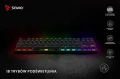 Savio Klawiatura mechaniczna RGB Tempest X2 Outemu Red