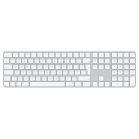 Apple Klawiatura Magic Keyboard z Touch ID i polem numerycznym dla modeli Maca z czipem Apple - angielski (międzynarodowy) - białe klawisze
