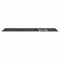 Apple Klawiatura Magic Keyboard z Touch ID i polem numerycznym dla modeli Maca z czipem Apple - angielski (międzynarodowy) - czarne klawisze