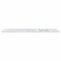 Apple Klawiatura Magic Keyboard z Touch ID i polem numerycznym dla modeli Maca z czipem Apple - angielski (USA) - białe klawisze