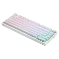 Savio Klawiatura mechaniczna bezprzewodowa PHENIX WHITE Gateron Yellow, ABS