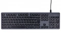 Hama Klawiatura CK-400 przewodowa Czarno-szara