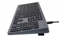 Hama Klawiatura CK-400 przewodowa Czarno-szara