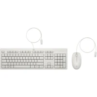 HP Inc. Zestaw Klawiatura i mysz 225 przewodowe G2 biały AW5S6AA#ABB