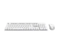 Trust Zestaw klawiatura + mysz Ody II bezprzewodowa biała
