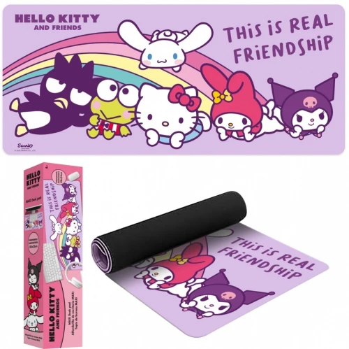 Kids Euroswan Mata podkładka pod myszkę 80x35cm Hello Kitty