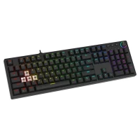 Savio Klawiatura mechaniczna STYX Outemu Brown Hot Swap RGB