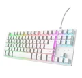Trust Klawiatura gamingowa podświetlana GTX 833 Thado TKL biała