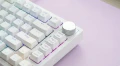 Savio Klawiatura magnetyczna ASTRAL White OUTEMU White jade RGB