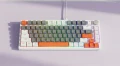 Savio Klawiatura magnetyczna ASTRAL White OUTEMU White jade RGB 3 kolory keycapów