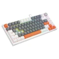 Savio Klawiatura magnetyczna ASTRAL White OUTEMU White jade RGB 3 kolory keycapów