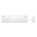 HyperX Zestaw klawiatura i mysz 650 bezprzewodowy biały 4R016AA#ABB