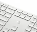 HyperX Zestaw klawiatura i mysz 650 bezprzewodowy biały 4R016AA#ABB