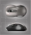 YENKEE Mysz bezprzewodowa Dual Bluetooth + USB 2,4GHz YMS 2010SR GYRO