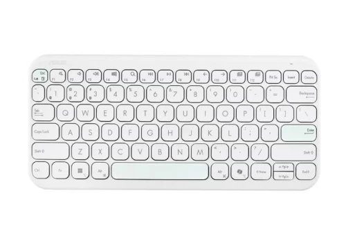 Asus Klawiatura Marshmallow KW100 BT5.0LE/Iridescent White