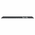 Apple Klawiatura Magic Keyboard z Touch ID i polem numerycznym dla modeli Maca z czipem Apple - angielski (USA) - czarne klawisze