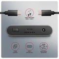 AXAGON EEM2-20GD Obudowa zewnętrzna aluminiowa USB-C 3.2 Gen2x2, Dual NVMe M.2 SSD 20gbps, Clone Master