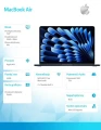 Apple MacBook Air 13.6 cala: M4 10/10, 24GB, 1TB SSD, 35W - Północ