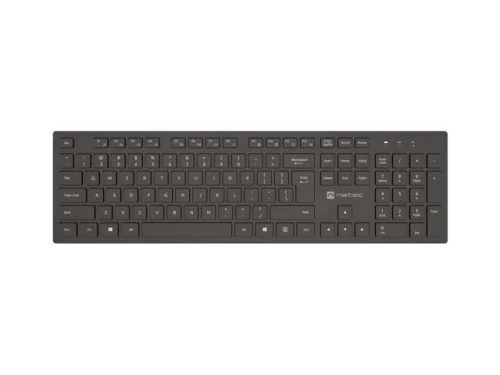 Natec Klawiatura Herring bezprzewodowa US 2.4GHZ slim