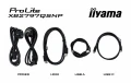 IIYAMA Monitor  27 cali XB2797QSNP-B1 IPS,QHD,USB-c Dock 96W,HDMI, 350cd,1ms, DP, DisplayPort x1 (Daisy Chain MST max. 2560 x1440), USB HUB x4, RJ45