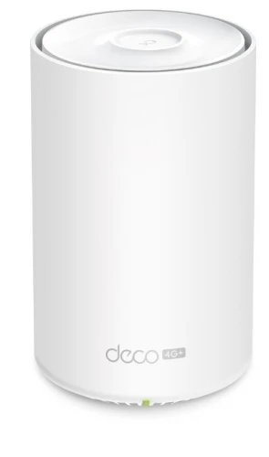 TP-LINK Brama sieciowa Deco X10-4G(1-pack) 4G+ AX1500 WholeHome Mesh Wi-Fi 6 Router                SPEED: 300 Mbps at 2.4 GHz + 1201 Mbps at 5 GHz, ,