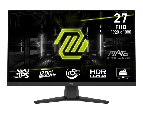 MSI Monitor 27 cali MAG 272F LED/FHD/Flat/200Hz/czarny